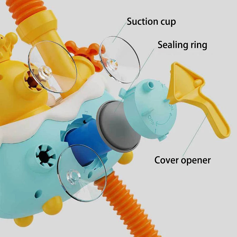 Baby Bath Toy Clouds Duck Model Bathing Cute Swimming Water Game