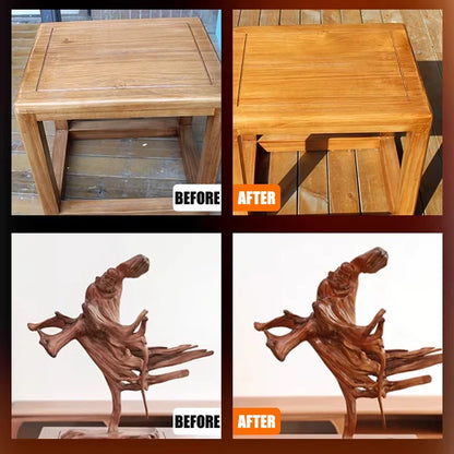Pulidor para Muebles de Madera de Cera de Abejas - Cuidado para Madera Maciza - Herramientas de Limpieza y Mantenimiento Pulidas