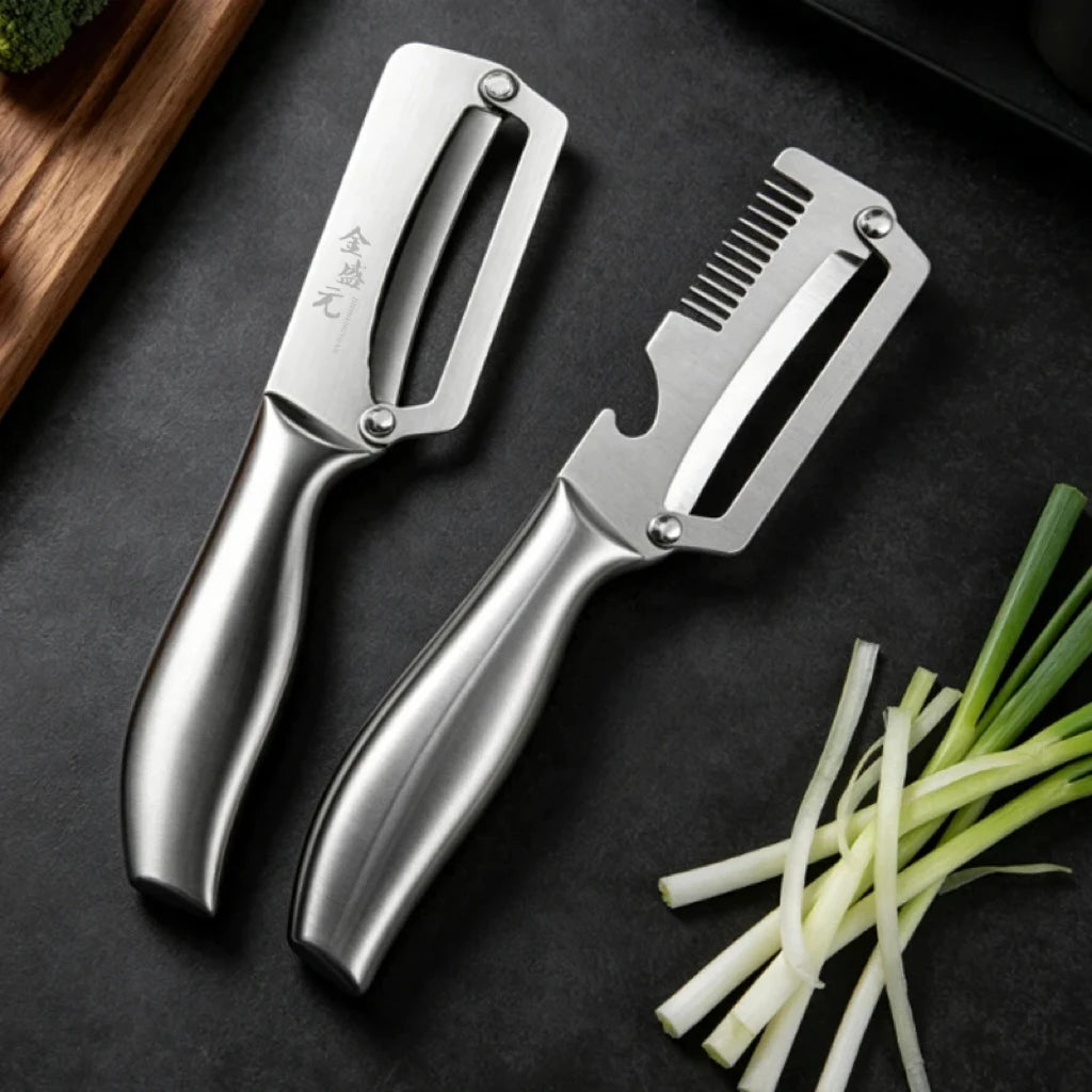 Stainless Steel Kitchen Peeler Potato Pumpkins Peeler Non-slip handle Household