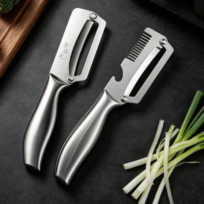 Stainless Steel Kitchen Peeler Potato Pumpkins Peeler Non-slip handle Household