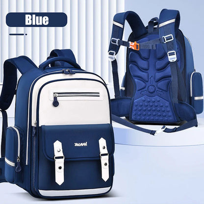 Kids Ergonomic School Bag Large Capacity Backpack for Primary School