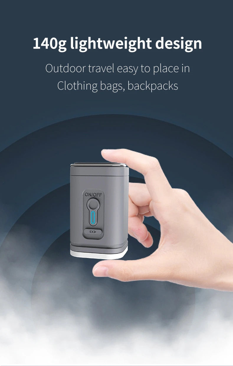 Portable Wireless Air Pump for Outdoor Cushions, Beds, and Yoga Balls.**