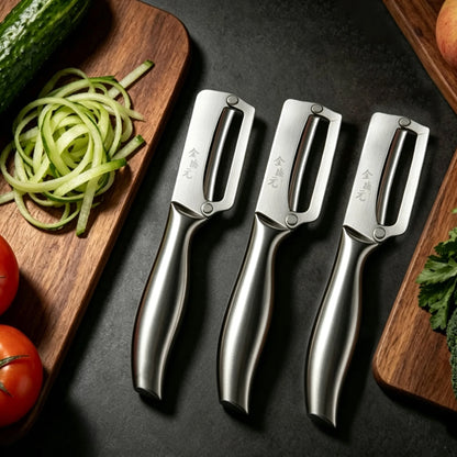 Stainless Steel Kitchen Peeler Potato Pumpkins Peeler Non-slip handle Household
