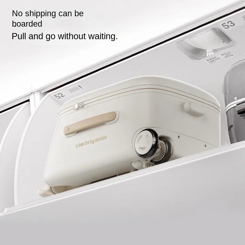 Lazy Walking Suitcase Can Sit Ride Children's Luggage  Baby Travel