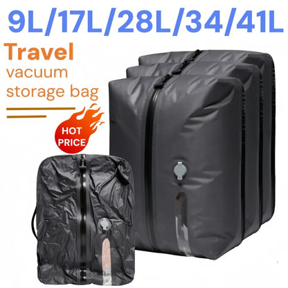 Bolsas de compresión al vacío para exteriores, bolsas de almacenamiento de ropa para camping y viajes, ligeras, etc.