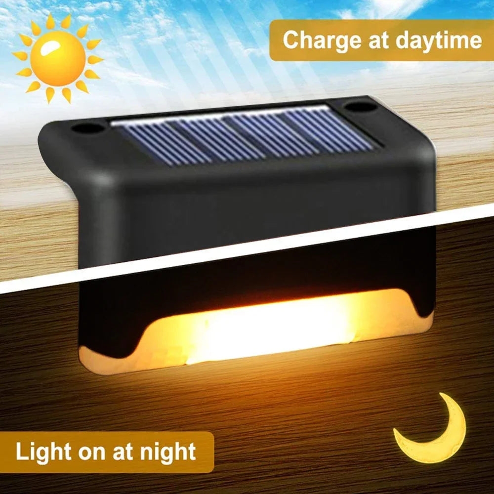 1~20PCS Luz solar para terraza, exterior, IP65 impermeable, lámparas solares para jardín