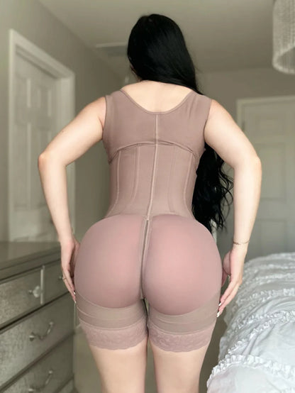 Women High Compression Girdle Shaper Postpartum Belly flat Sheath