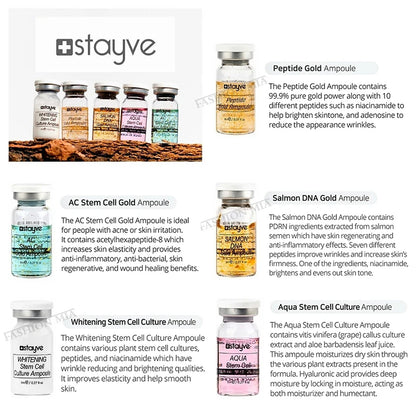 Stayve 8ml Korea BB Cream Glow Serum Starter Kit CC Foundation Cream Facial