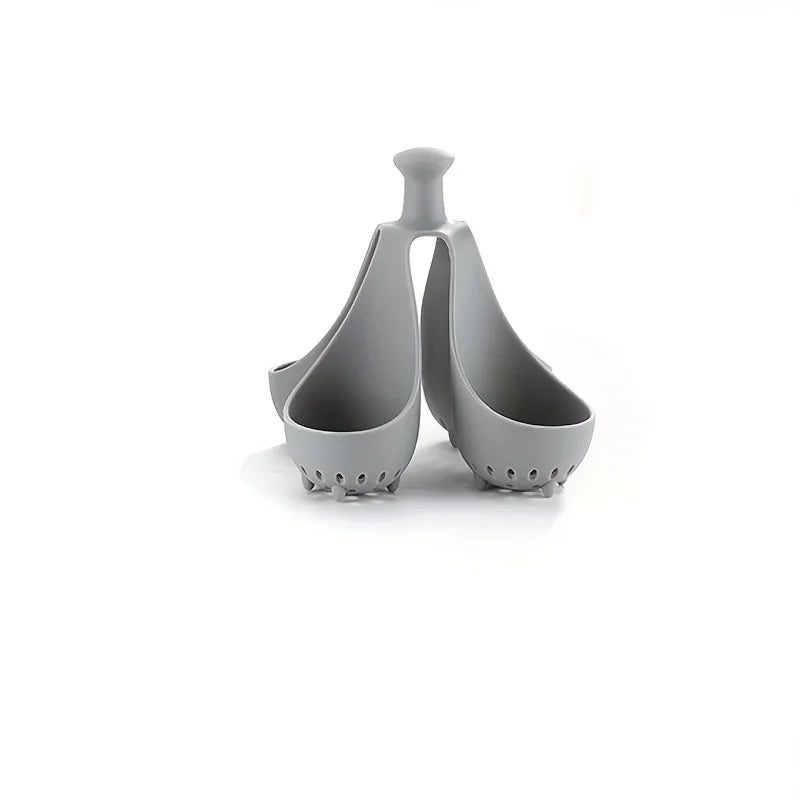 Soporte para huevos 4/6, cocedor de huevos de silicona resistente a altas temperaturas