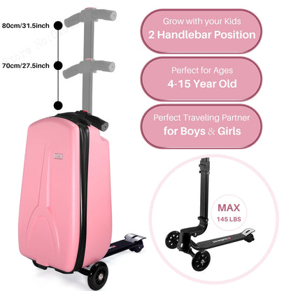 Patinete de ciclismo para niños, nuevo, desmontable, con una sola llave, plegable, para estudiantes