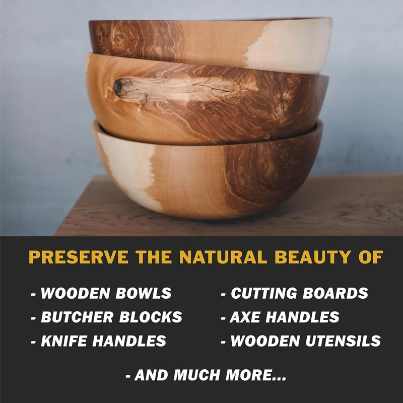 Pasta de cera de abeja para tablas de cortar Nutrición profunda Restaura el brillo natural de la madera Herramienta
