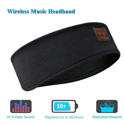 HYE Auriculares Bluetooth Deportivos Diadema Elástica Inalámbricos Música