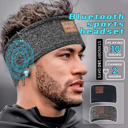 HYE Auriculares Bluetooth Deportivos Diadema Elástica Inalámbricos Música