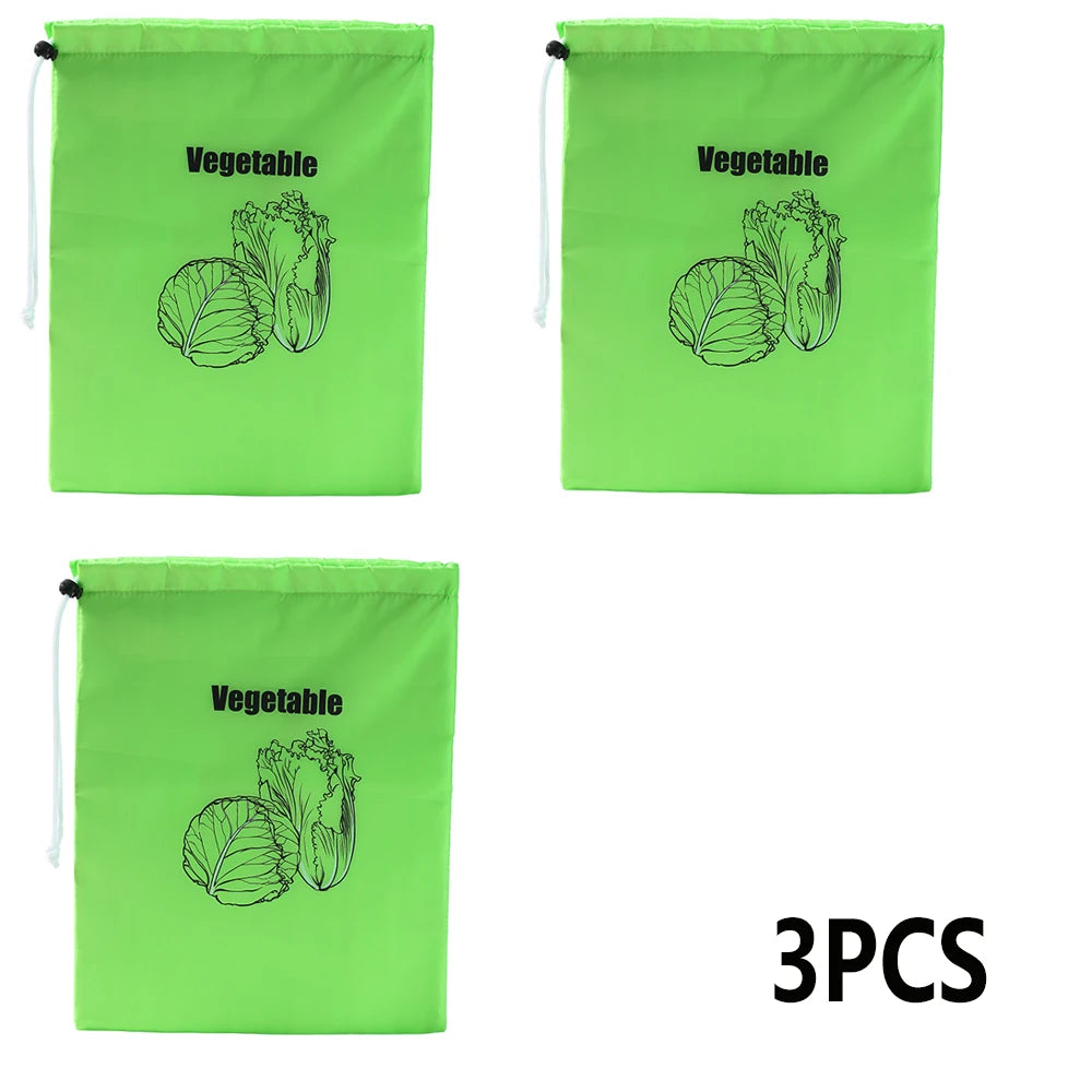 1/2/3/5Pcs Durable Yellow Banana Storage Bags Insulated Fruit Vegetable Fresh-keep
