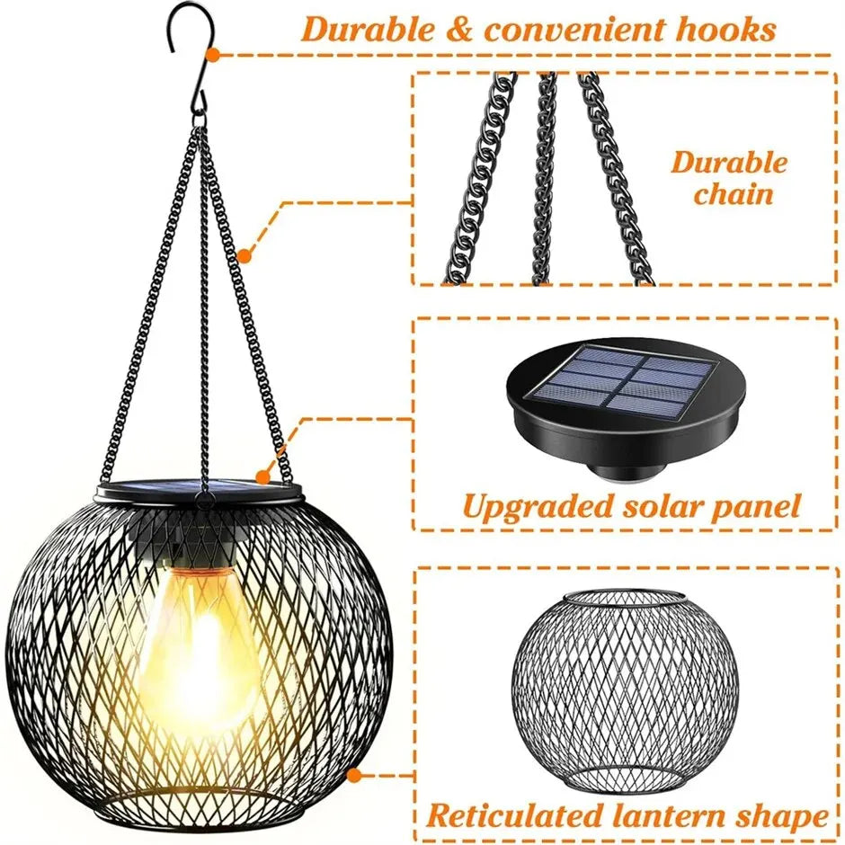 OTINORY SOLAR LANTERN OUTDOOR