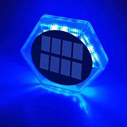 Solar Powered LED Outdoor Deck Lights IP68 Waterproof Automatic On/Off