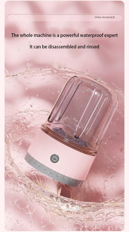 Mini Laundry Cup 1L Wireless Portable Underwear&Socks Automatic Washing Machine