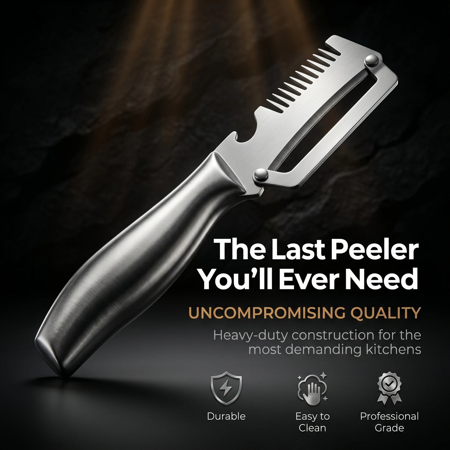 Stainless Steel Kitchen Peeler Potato Pumpkins Peeler Non-slip handle Household