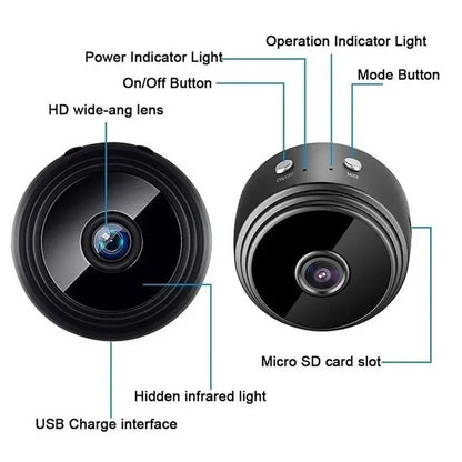 New A9 Mini Camera WiFi Wireless Security Protection Remote Monitor Camcorders Video