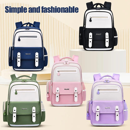 Kids Ergonomic School Bag Large Capacity Backpack for Primary School