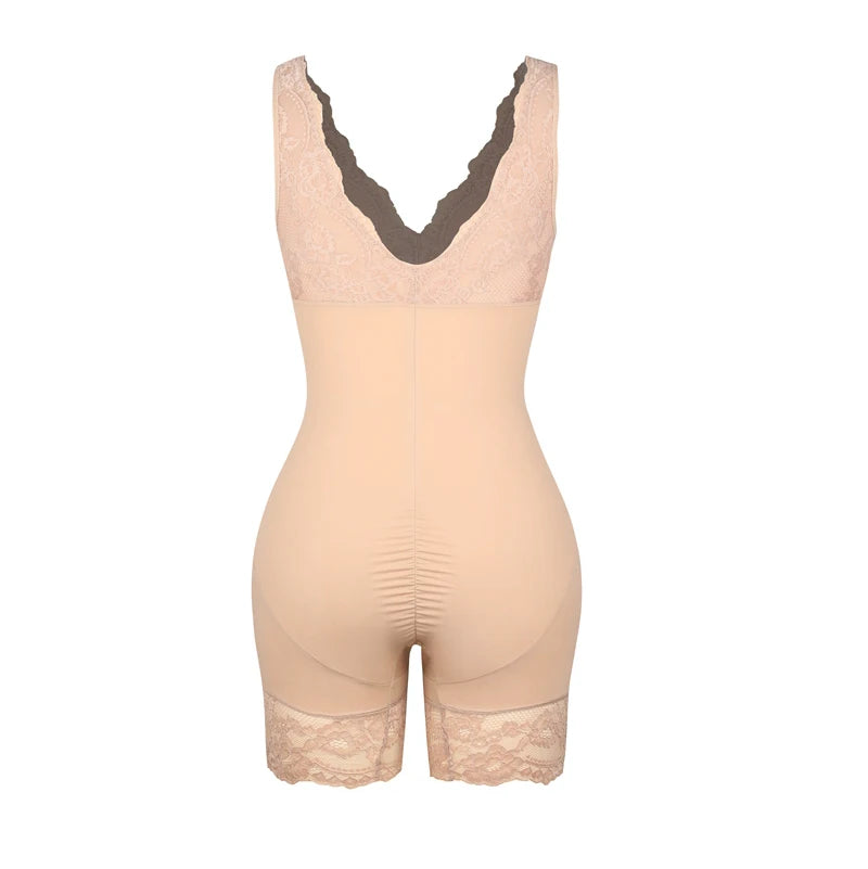Shapewear Women Full Body Shaper Slimming Bodysuits Lace Corset Waist Trainer Shaping