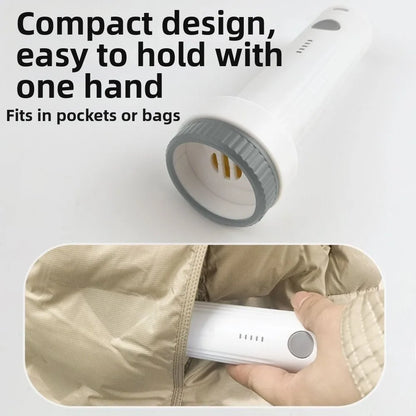 New Rechargeable Electric Vacuum Pump Portable Low Noise Compressed Bag Air