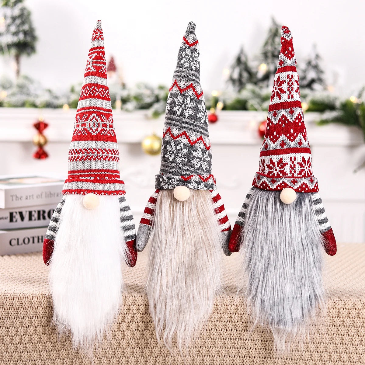 Christmas Wine Bottle Cover Merry Christmas Decoration For Home