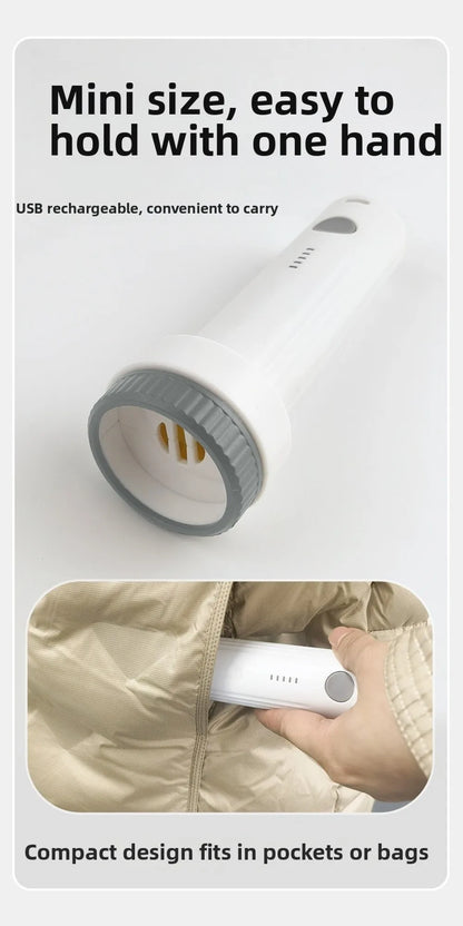 New Rechargeable Electric Vacuum Pump Portable Low Noise Compressed Bag Air