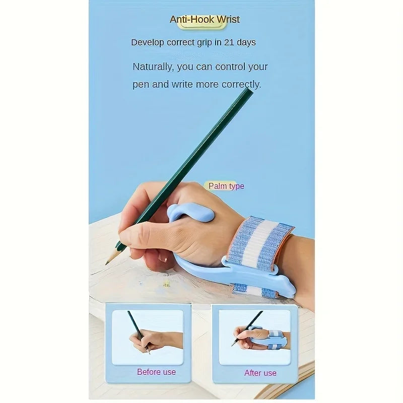 Silicone Right-handed Wrist Correction Pen Holder