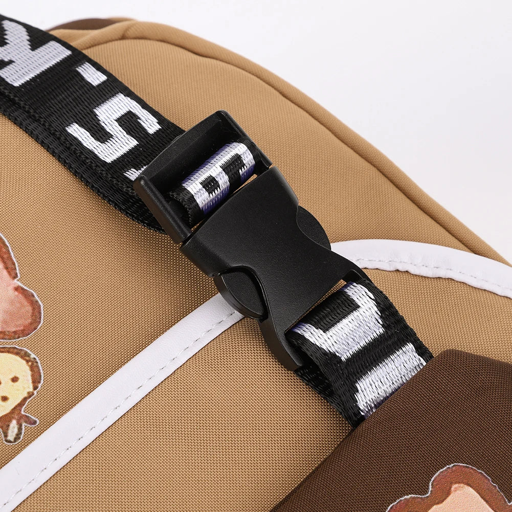 Capybara Backpack for Girls Boys Students Cute Kawaii Large Capacity Bookbag
