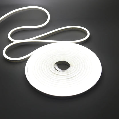 Solar LED Neon Strip Light 5m 10m DC 24V 120LED/m 2835 Flexible Lights 6x12mm Waterproofof