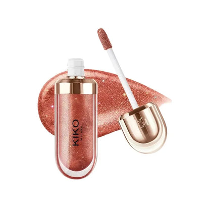 KIKO 3D Hydra Lipgloss Mirror Lip Glaze Shimmer Moisturizing Pearlescent Color Liquid