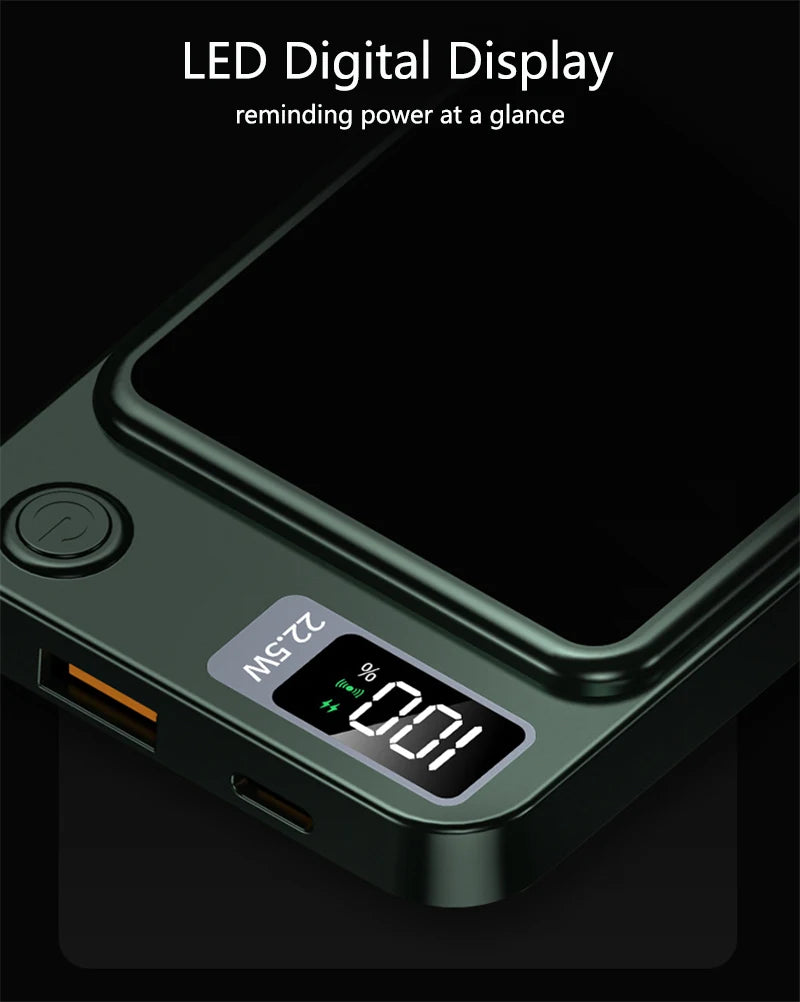Zenless Power Bank Module Unleash Endless Power with Our Magnetic Wireless Power Bank! 50000mAh ...