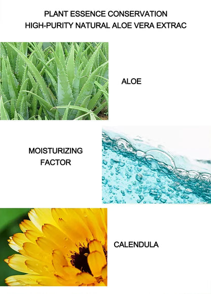 Crema hidratante facial con gel de aloe vera al 99 % para el cuidado de la piel. Crema de día que reduce los poros.