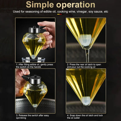 200ML No Drip Honey Dispenser with Stand