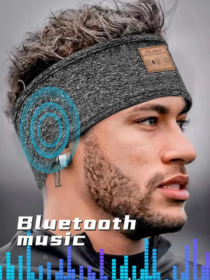HYE Auriculares Bluetooth Deportivos Diadema Elástica Inalámbricos Música