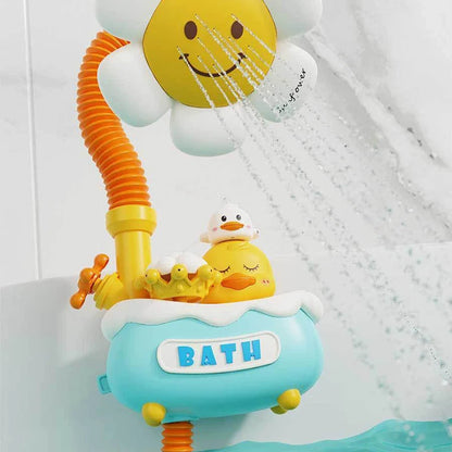Baby Bath Toy Clouds Duck Model Bathing Cute Swimming Water Game