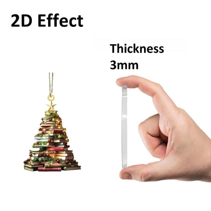 New Christmas Tree Decoration Pendant Multifunction Acrylic Durable Material