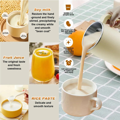 Nut Milk Maker 35oz 1000ml Almond Milk Machine 8-In-1 Automatic