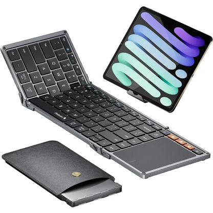 Teclado plegable ProtoArc XK01 TP con panel táctil Bluetooth de viaje