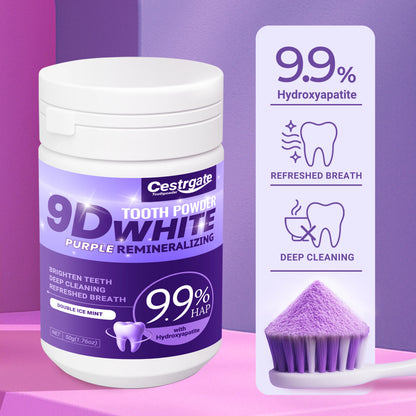 9.9% purple Hydroxyapatite teeth cleaning powder