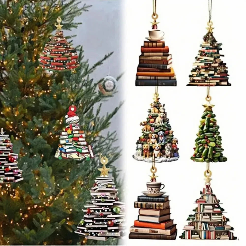 New Christmas Tree Decoration Pendant Multifunction Acrylic Durable Material