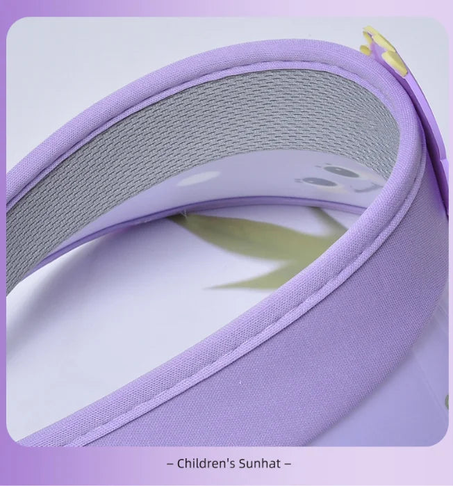 Children's Summer Sun Hat with Fan Sun Protection