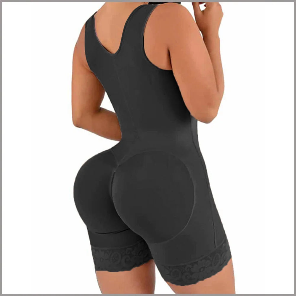Cincher High Compression Short Girdle With Brooches Bust For Daily And Post-Surgical