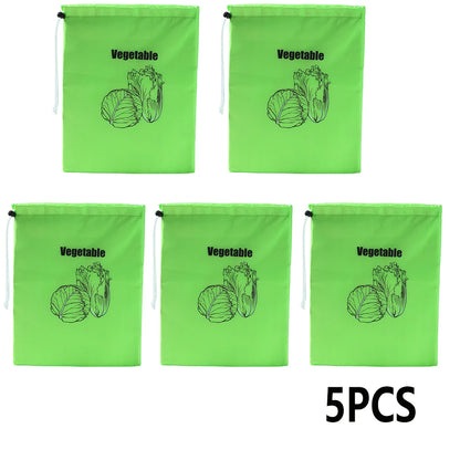 1/2/3/5Pcs Durable Yellow Banana Storage Bags Insulated Fruit Vegetable Fresh-keep