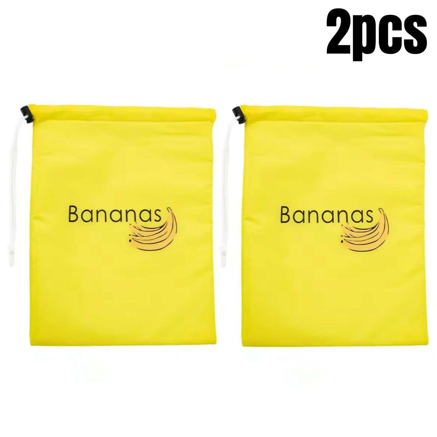 1/2/3/5Pcs Durable Yellow Banana Storage Bags Insulated Fruit Vegetable Fresh-keep