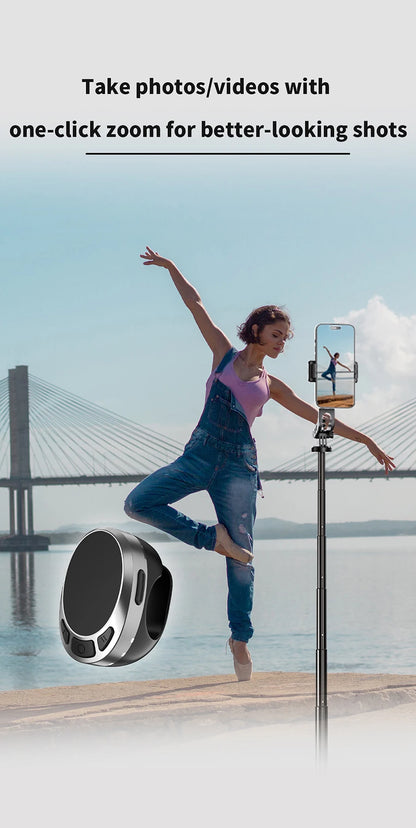 TikTok remote, scrolling ring, finger mouse, bluetooth page turner