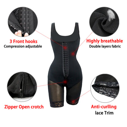 Fajas Reductoras Body Shaper Slimming Sheath Flat Belly Shapewear Tummy Control