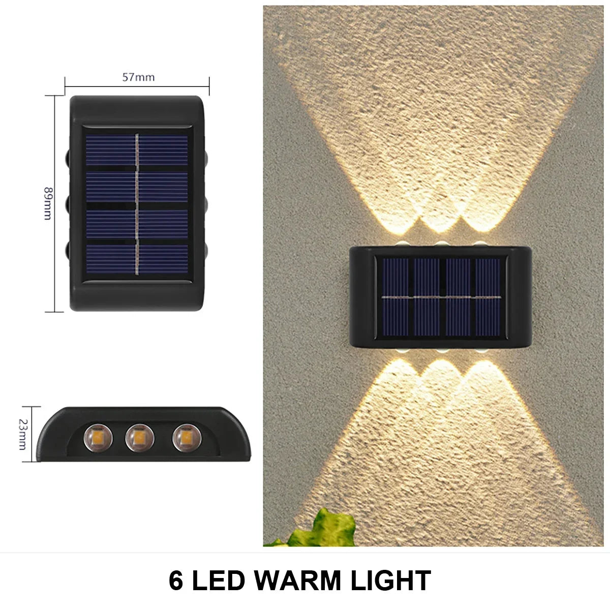 Solar Wall Lamp Outdoor Waterproof