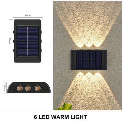 Solar Wall Lamp Outdoor Waterproof